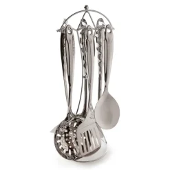 Pradel France 6 Ustensiles et leur support inox
