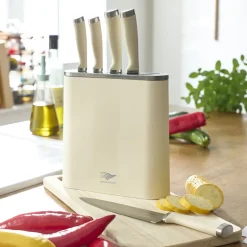 Pradel France Bloc 5 couteaux vintage