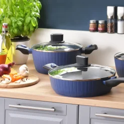 Pradel France Faitout + couvercle "Minéral"