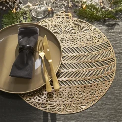 Pradel France Lot de 4 sets de table forme boule de Noël