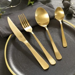 Pradel France Ménagère "ALBI" 24 pièces - Dorée